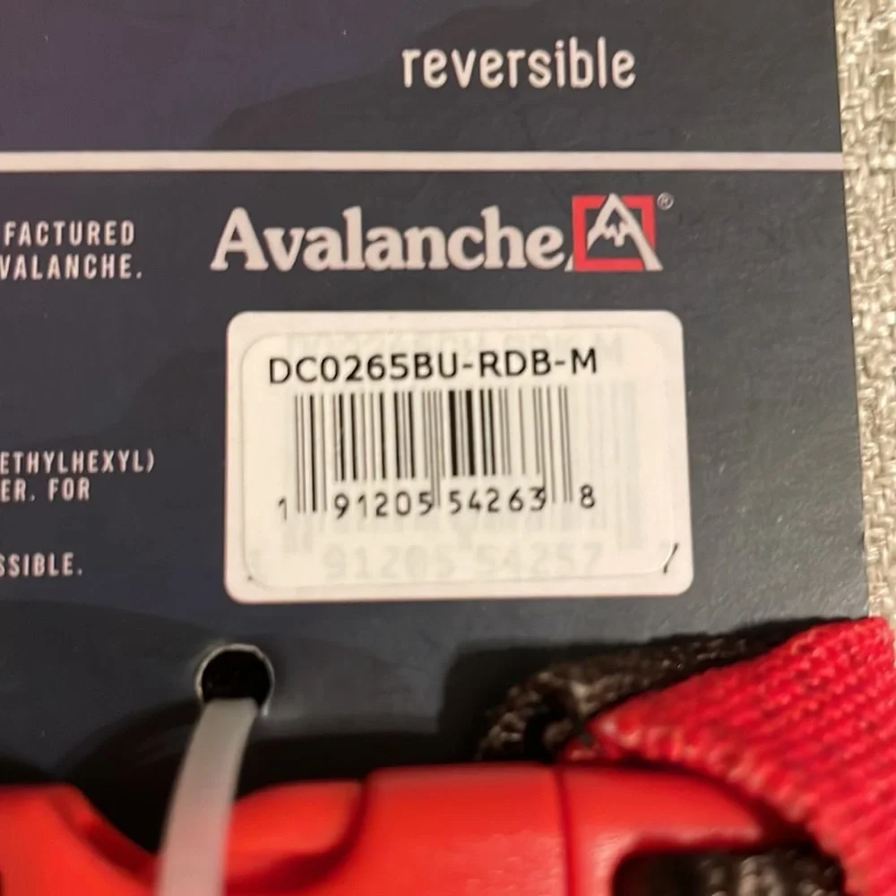 Avalanche Christmas Bandana Dog Collar Size M